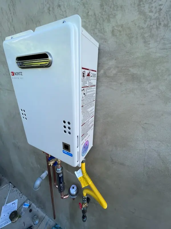 Tankless water heater installation for Washington Square homes